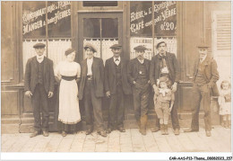 CAR-AASP13-0932 - COMMERCE - CARTE PHOTO - PHOTO DE GROUPE.CAFE METIERS - Other & Unclassified