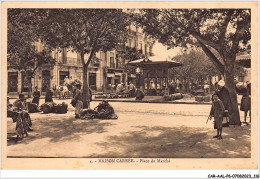 CAR-AALP6-ALGERIE-0537 - MAISON CARREE-Place Du Marché  - Autres & Non Classés
