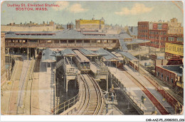 CAR-AAZP5-0349 - USA - BOSTON - Dudley St Elevated Station  - Autres & Non Classés