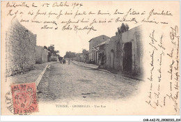 CAR-AAZP2-0113 - TUNISIE - GROMBALIA - Une Rue  - Tunesië