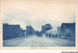 CAR-AAZP2-0109 - TUNISIE - DJEDEIDA - La Grande Rue  - Tunesië