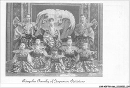 CAR-ABFP8-0911-JAPON - Riogoku Family Of Japenese Artistero - Otros & Sin Clasificación