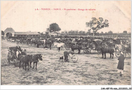 CAR-ABFP8-0889-VIET-NAM - TONKIN - Hanoi - Hippodrome - Garage De Voitures - Vietnam