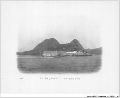 CAR-ABFP7-0778-BRESIL - RIO DE JANEIRO - Fort Santa Cruz - Rio De Janeiro