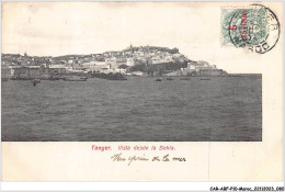 CAR-ABFP10-1121-MAROC - TANGER - Vista Desde La Bahia - Tanger