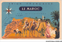 CAR-ABFP10-1100-MAROC - L'union Francaise - Autres & Non Classés