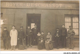 CAR-ABIP8-0722-COMMERCE - Le Boyer Deschassot - Vins - Cp Photo  - Cafés