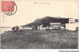 CAR-ABFP9-1057-ALGERIE - TENES - Un Coin De La Plage - Chlef (Orléansville)