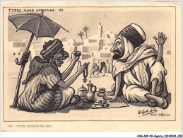 CAR-ABFP9-1075-ALGERIE - Types Nord-africains - Scenes
