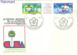 Germany, Democratic Republic (DDR) 1978 Mi 2345-2346 FDC  (FDC ZE5 DDR2345-2346) - Timbres