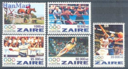 Congo, Democratic Republic (Kinshasa) 1996 Mi 1126-1130 MNH  (ZS6 ZRE1126-1130) - Autres