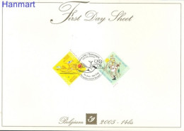 Belgium 2005 Mi 3447-3448 FDC  (FDS ZE3 BLG3447-3448) - Autres & Non Classés