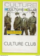 Musique Le Groupe CULTURE CLUB Boy George Move Away VOIR DOS - Música Y Músicos