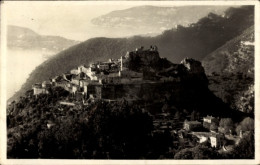 CPA Èze Alpes Maritimes, Panorama, Altstadt - Andere & Zonder Classificatie