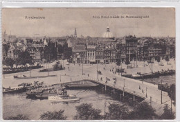 Amsterdam Prins Hendrikkade En Martelaarsgracht Levendig Trams Scheepvaart  # 1918     1562 - Amsterdam