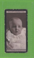 50 HRH PRINCE ALPHONSO OF ASTURIAS (SPAIN)  - Wills Cigarette Card - Portraits Of European Royalty 1908 - Wills