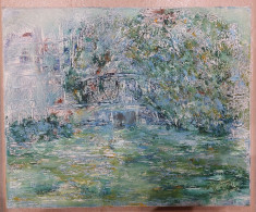 Tableau Signé Artiste Peintre Patrick TABARE - Beaucaire - - Other & Unclassified