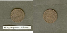 2 Centimes. Cérès 1878 A Paris - 2 Centimes