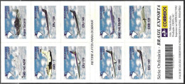 Brazil Brasil Brasilien 2000 Definitives Airplanes Aviation Michel No. 3105-14 MNH Mint Postfr Neuf ** Booklet - Carnets