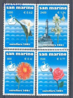 San Marino 2001 Mi 1954-1957 MNH  (ZE2 SMR1954-1957) - Andere