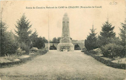 51 - Mourmelon Le Grand - Entrée Du Cimetière National Du Camp De Chalons - CPA - Oblitération Ronde De 1927 - Voir Scan - Mourmelon Le Grand