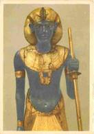 Art - Antiquités - Toutankhamon - Tut Ank Amen's Treasures - Life Sized Statue Of The King - CPM - Voir Scans Recto-Vers - Ancient World