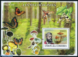 Comoros 2008 Mushrooms S/s, Mint NH, Nature - Mushrooms - Paddestoelen