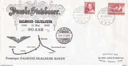 Dänemark DENMARK DSB Dalmose - Skjelskor 90 Year 1982 - Cartas & Documentos