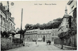 Yvoir Place Du Centre Circulée En 1913 - Yvoir