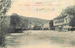 09 - Sabarrat - La Chaussée Du Moulin En Amont Du Pont - Oblitération Ronde De 1907 - CPA - Voir Scans Recto-Verso - Other & Unclassified