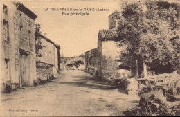 Loire, La Chapelle En Lafaye, Rue Principale - Autres & Non Classés