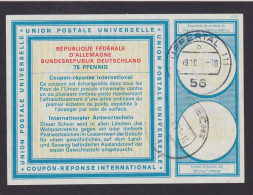 Wuppertal Utrecht Bundesrepublik Int. Antwortschein 75 Pfg. République Fédérale - Covers & Documents