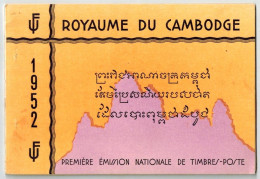 CAMBODGE  1952 Carnet Complet Avec 3 Bloc-feuillets à L' Intérieur - Cambodja