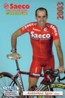 Cyclisme, Igor Astarloa - Ciclismo