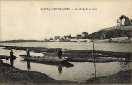 CPA Saint Just Sur Loire, Bords De La Loire - Sonstige & Ohne Zuordnung