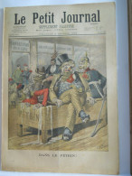 LE PETIT JOURNAL N°272 - 2 FEVRIER 1896 - L' ANGLETERRE DANS LE PETRIN CARICATURE - NOUVEAU THEATRE - Le Petit Journal