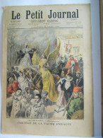 LE PETIT JOURNAL N°279 - 22 MARS 1896 - MI CAREME A MONTMARTRE - THEATRE PORTE ST-MARTIN SARDOU - Le Petit Journal