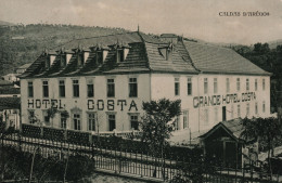 Caldas D' Aregos, Resende, Hotel Costa, Portugal, Postal Com Selo 1914 - Viseu