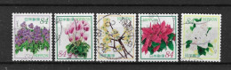 Japan 2021 Flowers Y.T. 10799/10803 (0) - Used Stamps