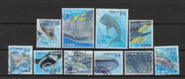 Japan 2021 Marine Life Y.T. 10629/10638 (0) - Used Stamps