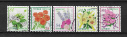 Japan 2021 Flowers Y.T. 10427/10431 (0) - Used Stamps