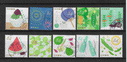 Japan 2021 Summer Greetings Y.T. 10515/10524 (0) - Usati