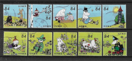 Japan 2021 Moomin Y.T. 10324/10333 (0) - Used Stamps