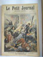 LE PETIT JOURNAL N°339 - 16 MAI 1897 - INCENDIE DU BAZAR DE LA CHARITE - POMPIERS - Le Petit Journal