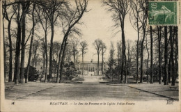 CPA Beauvais Oise, Le Jeu De Paume Und Das Lycée Felix Faure - Autres & Non Classés