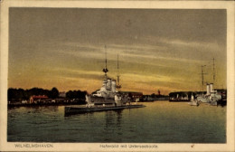 CPA Wilhelmshaven, Hafen, Unterseeboote, Kaiserliche Marine - Otros & Sin Clasificación