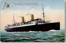 10227691 - Norddeutsch Lloyd AK - Paquebote