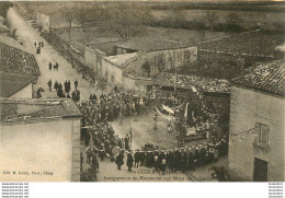 SAINTE CECILE LA VALOUZE INAUGURATION DU MONUMENT AUX MORTS - Other & Unclassified