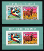 Guinea 1198-119 A+B Postfrisch Als Kleinbogen, Rotarier #NB116 - Guinea (1958-...)
