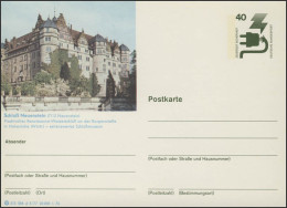 P120-d5/077 7113 Schloß Neuenstein, Schloßmuseum, ** - Illustrated Postcards - Mint